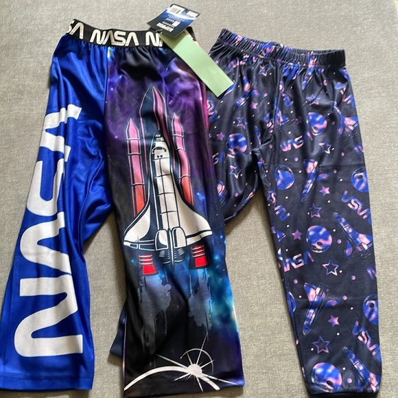 NASA Boys 2 Pack Lounge Pant Pajamas - Picture 6 of 8